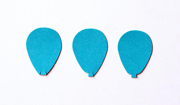 Paper Punched Balloons