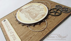 Rustic Masculine Handmade Card