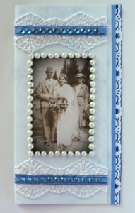Something Old Something Blue Wedding Invitation