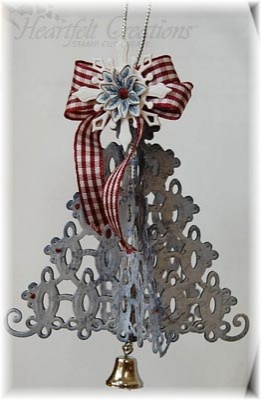 Most Gorgeous Frosted Tree Christmas Ornament