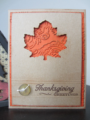 homemade thanksgiving card ideas