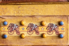 Mixed Media Circus Travel Box