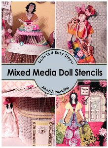 Mixed Media Doll Stencils
