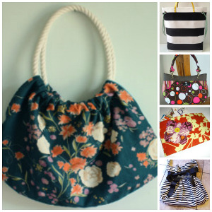 patterned purses