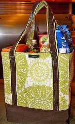 EZ Grocery Bag Tutorial | AllFreeSewing.com