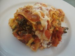Slow Cooker Vegetarian Lasagna