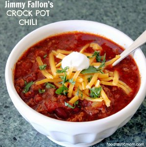 Jimmy Fallon's Chili Recipe 