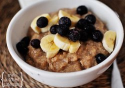 Overnight Maple and Brown Sugar Oatmeal