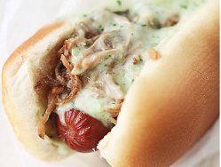 Sweet Pork and Ranch Hot Dogs