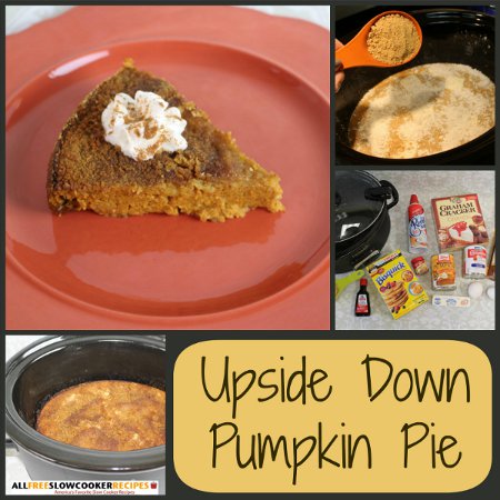 Upside Down Pumpkin Pie