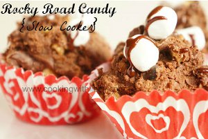 Slow Cooker Rocky Road Candy