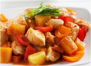 Slow Cooker Sweet and Sour Chicken for Four