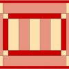 Amish Bar Mug Rug Pattern