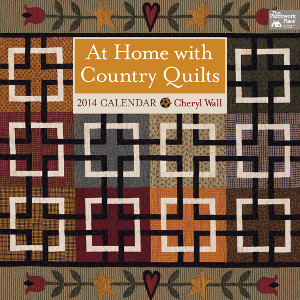 2014 At Home with Country Quilts Calendar