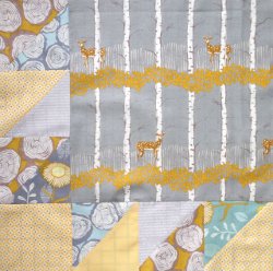 Baby Bear Paw Quilt Part 1