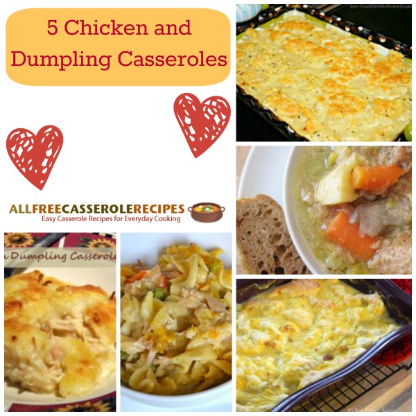 5 Chicken and Dumpling Casseroles