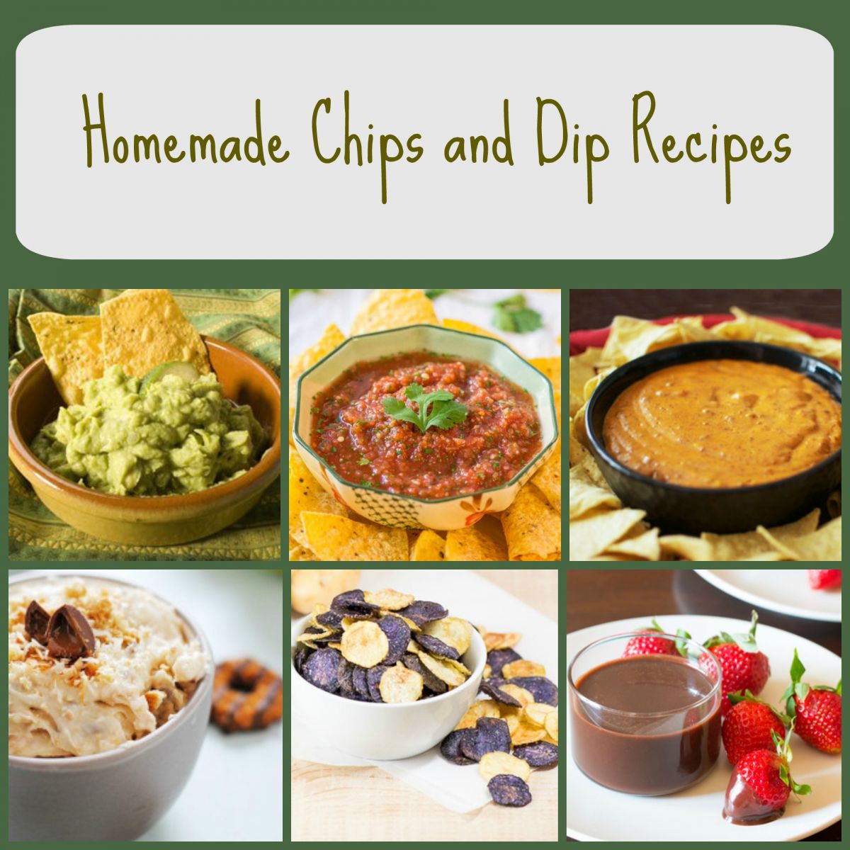 Homemade Dip Recipes