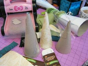 Felt Sweater Christmas Trees