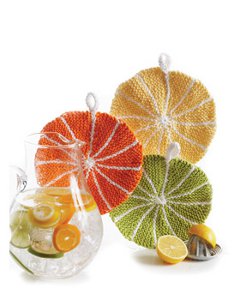 Citrus Slice Dishcloths