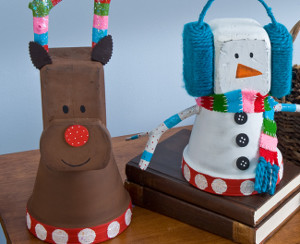 Clay Pot Christmas Cuties