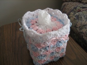 baby tissue box cover