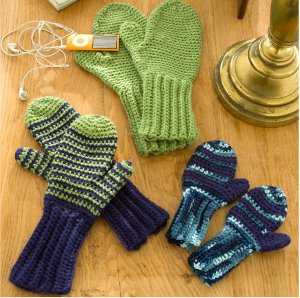 beginner mitten knitting pattern