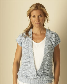 A Deep V Top Crochet Pattern | FaveCrafts.com