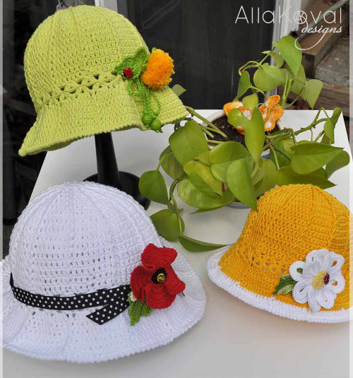 garden hat pattern