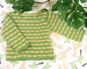 striped baby sweater knitting pattern