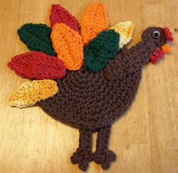 Cute Crocheted Turkey