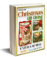 Christmas Gift Giving 6 Gift in a Jar ideas