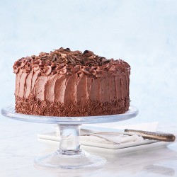 Chocolate Marshmallow Layer Cake