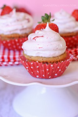 Strawberry Shortcake Cupcakes