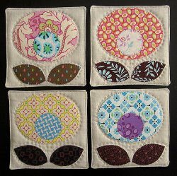 Coasters | Clever Sewing Projects To Upcycle Fabric Scraps