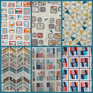 6 Beautiful Quilt Patterns from Lunden Designs