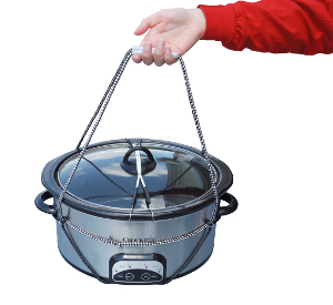 crock pot with locking lid