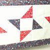 Fourth of July Table Runner Quilt Top 