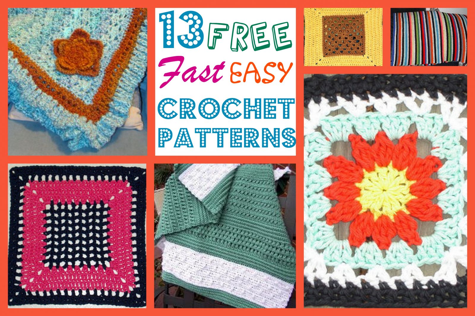 quick and easy crochet afghan patterns free