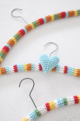 Crochet Hanger Covers