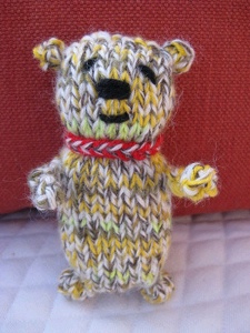 knitted bear pattern easy