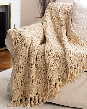 knitted afghan