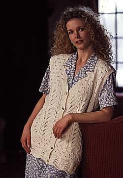 Long Tunic Vest Knitting Pattern Favecrafts Com