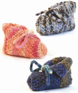 simply sweet baby booties