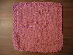 Pink Flamingo Dishcloth Knitting Pattern Favecrafts Com