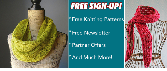 Slip-Stitch Knitting Pattern - Knitca