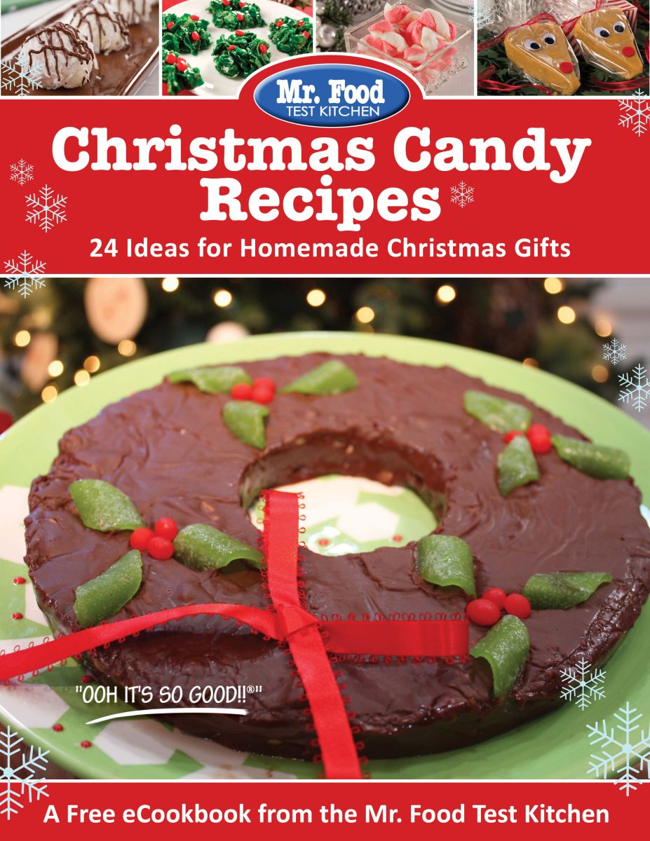 Christmas Candy Recipes: 24 Ideas for Homemade Christmas Gifts FREE eCookbook