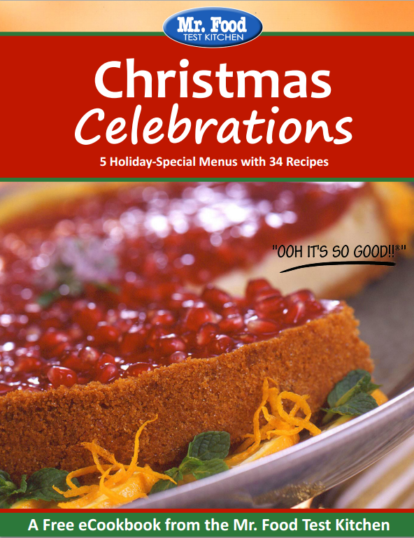 Christmas Celebrations FREE eCookbook