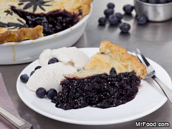 Deep-Dish Blueberry Pie