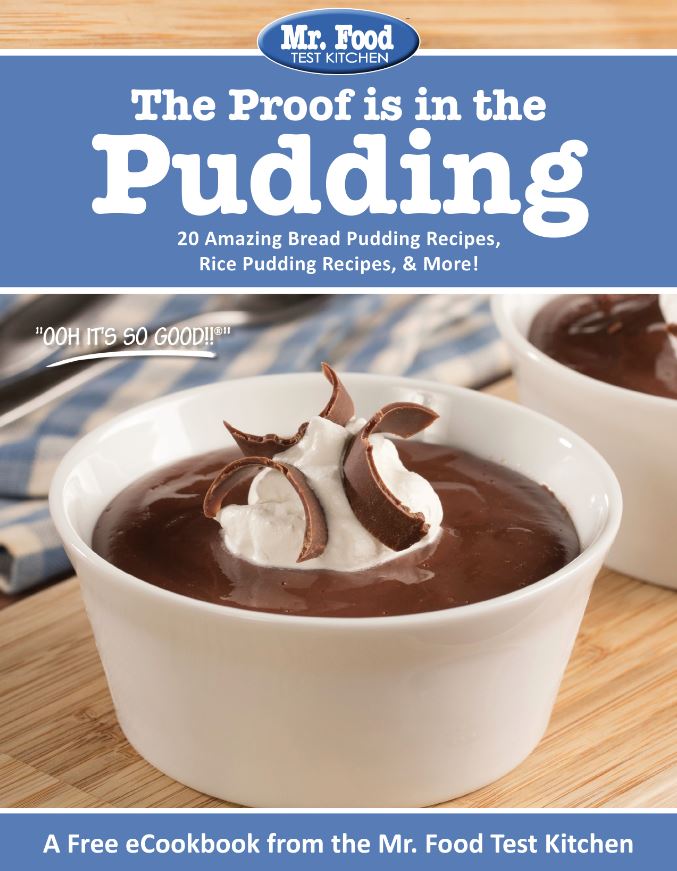 The Proof is in the Pudding eCookbook
