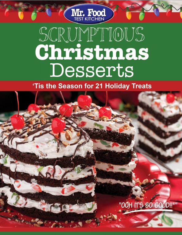 Scrumptious Christmas Desserts FREE eCookbook